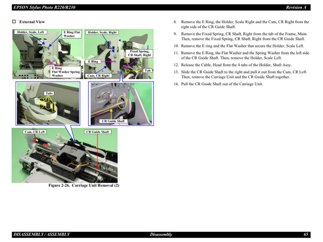 Epson R220 R230 Service Manual Epson R220 R230 Service Manual